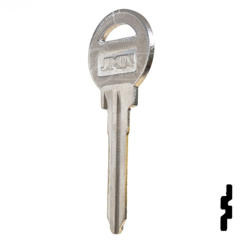Uncut Key Blank | Mazda | X131, MZ13 Automotive Key JMA USA