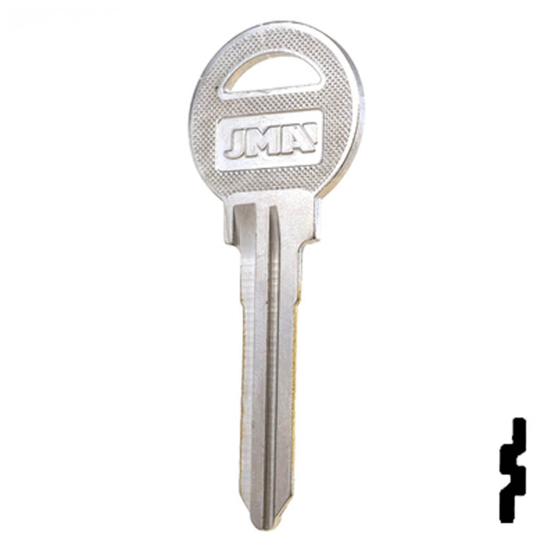 Uncut Key Blank | Mazda | X131, MZ13 Automotive Key JMA USA