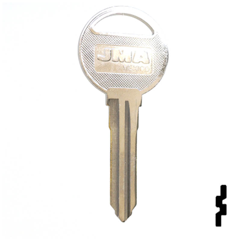 Uncut Key Blank | Mazda | X178, MZ16 Automotive Key JMA USA