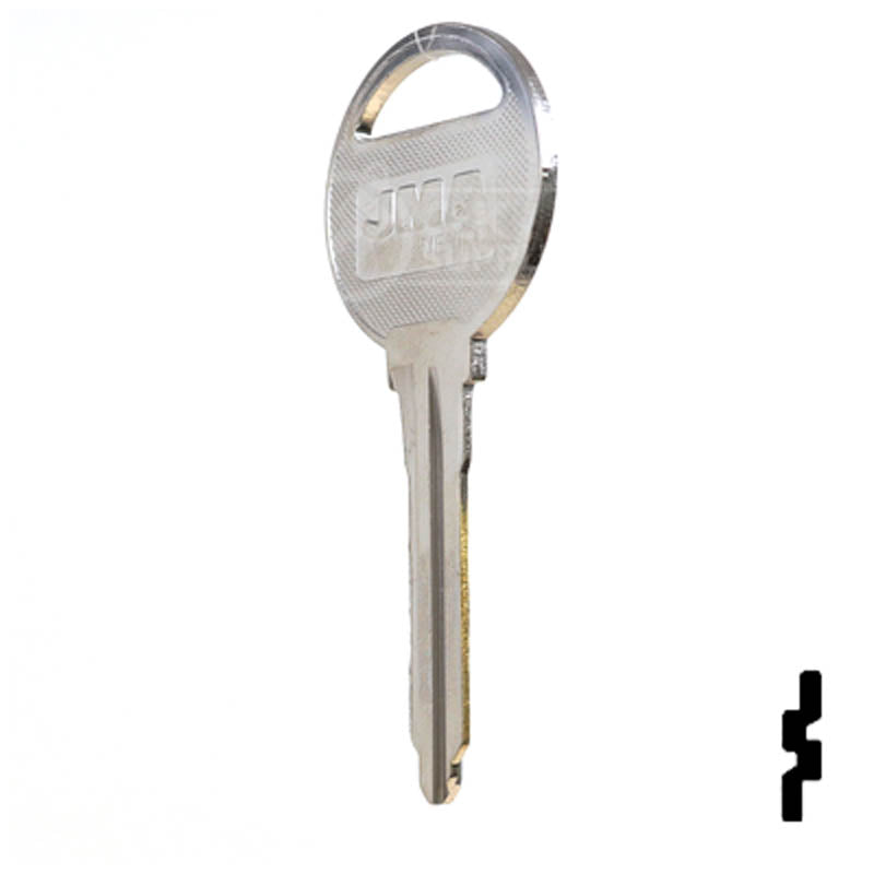 Uncut Key Blank | Mazda | X178, MZ16 Automotive Key JMA USA