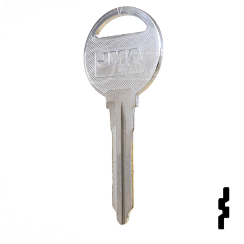 Uncut Key Blank | Mazda | X178, MZ16 Automotive Key JMA USA
