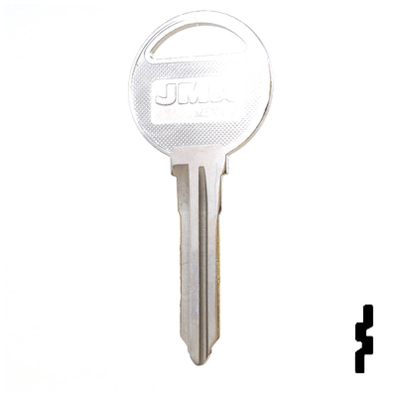 Uncut Key Blank | Mazda | X178, MZ16 Automotive Key JMA USA