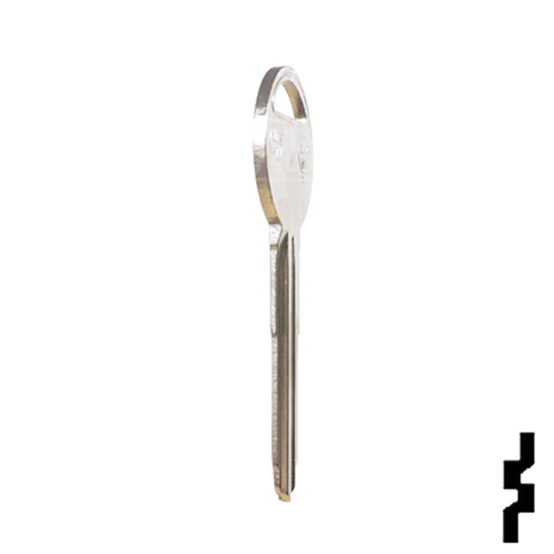 Uncut Key Blank | Mazda | X188, MZ17 Automotive Key JMA USA