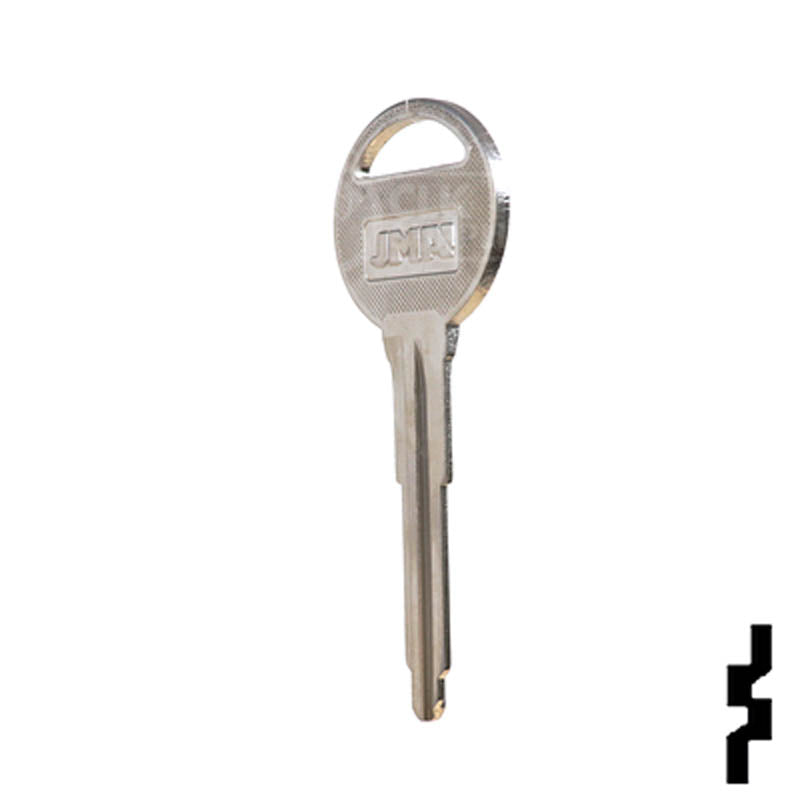 Uncut Key Blank | Mazda | X188, MZ17 Automotive Key JMA USA