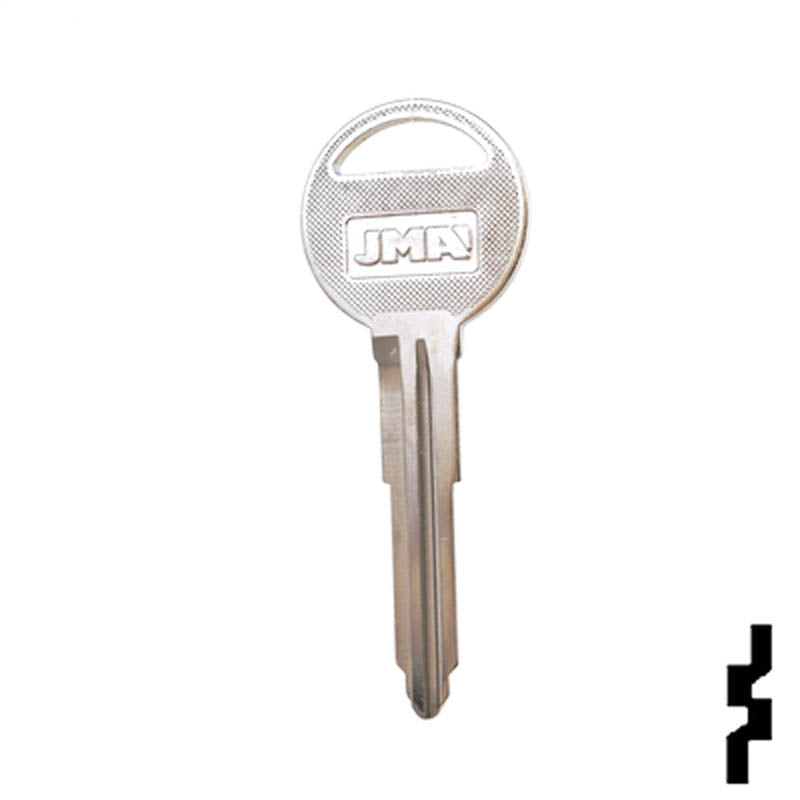 Uncut Key Blank | Mazda | X188, MZ17 Automotive Key JMA USA