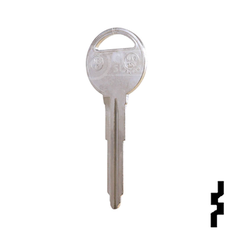Uncut Key Blank | Mazda | X188, MZ17 Automotive Key JMA USA