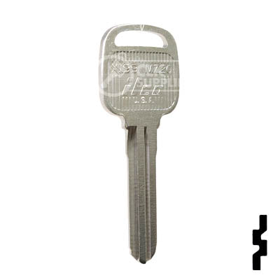 Uncut Key Blank | Mazda | X199, MZ20 Automotive Key Ilco