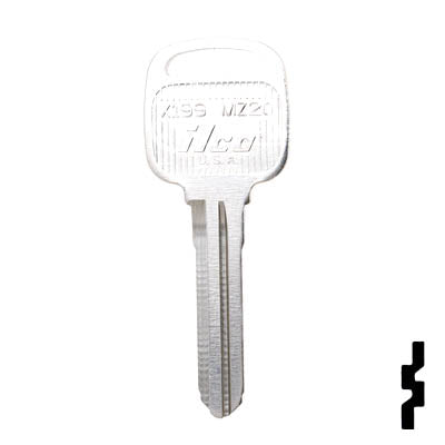 Uncut Key Blank | Mazda | X199, MZ20 Automotive Key Ilco