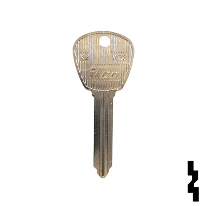 Uncut Key Blank | Mazda | X2, MZ3 Automotive Key Ilco