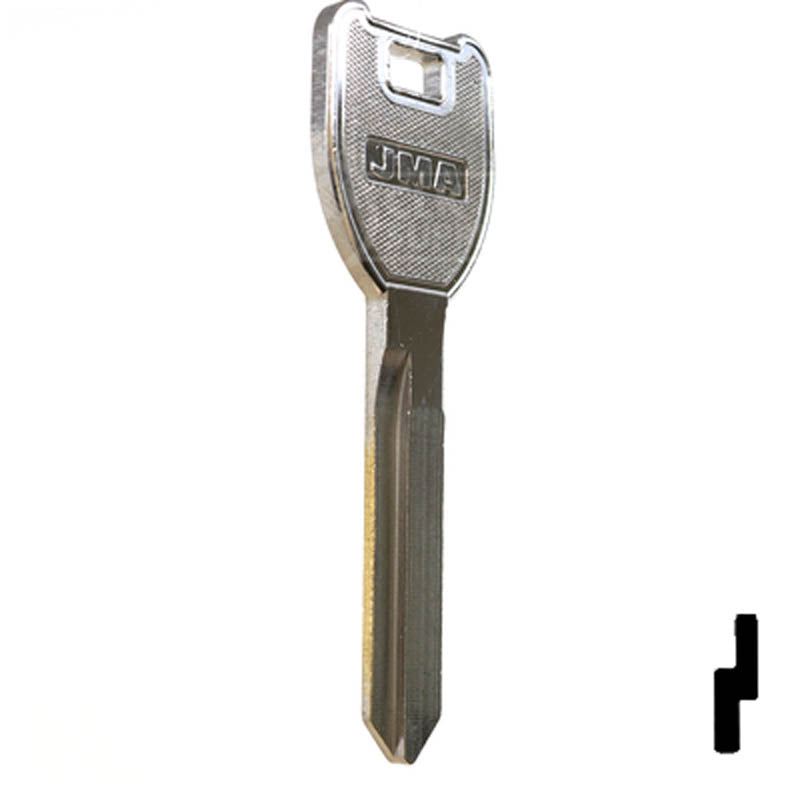 Uncut Key Blank | Mazda | X206, MZ25 Automotive Key JMA USA