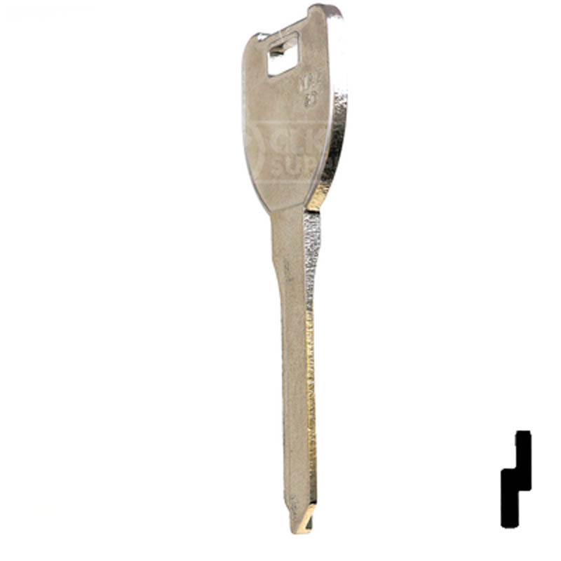 Uncut Key Blank | Mazda | X206, MZ25 Automotive Key JMA USA