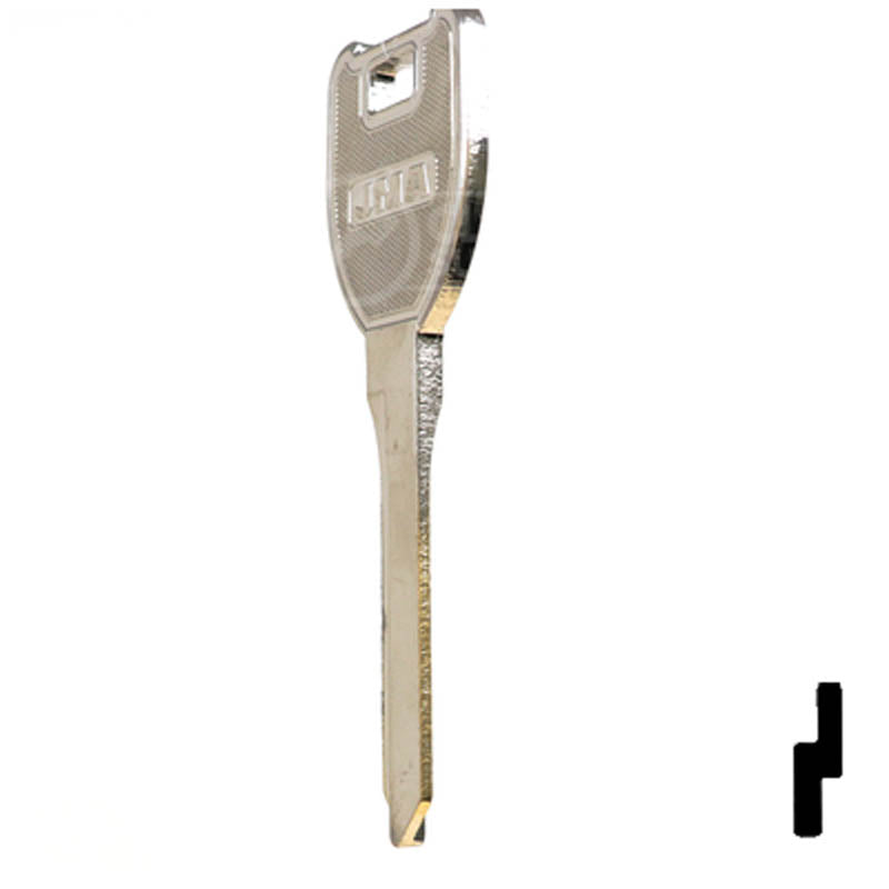 Uncut Key Blank | Mazda | X206, MZ25 Automotive Key JMA USA