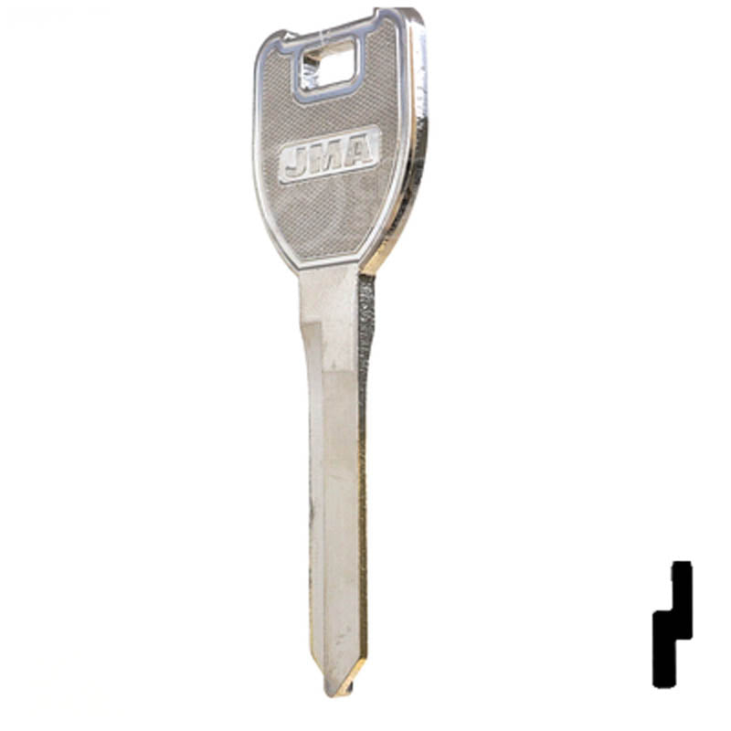 Uncut Key Blank | Mazda | X206, MZ25 Automotive Key JMA USA