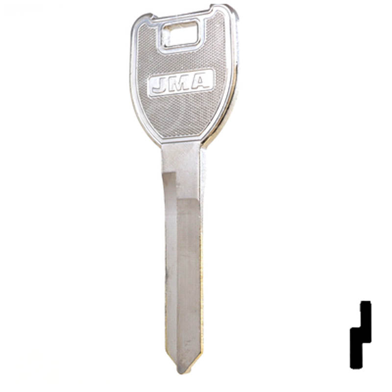 Uncut Key Blank | Mazda | X206, MZ25 Automotive Key JMA USA
