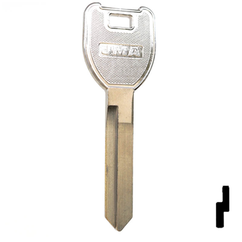 Uncut Key Blank | Mazda | X206, MZ25 Automotive Key JMA USA