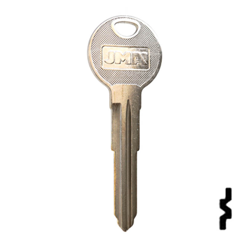 Uncut Key Blank | Mazda | X222, MZ27 Automotive Key JMA USA