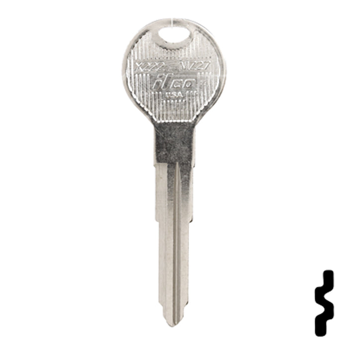 Uncut Key Blank | Mazda | X222, MZ27 Automotive Key Ilco