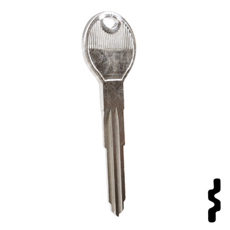 Uncut Key Blank | Mazda | X222, MZ27 Automotive Key Ilco