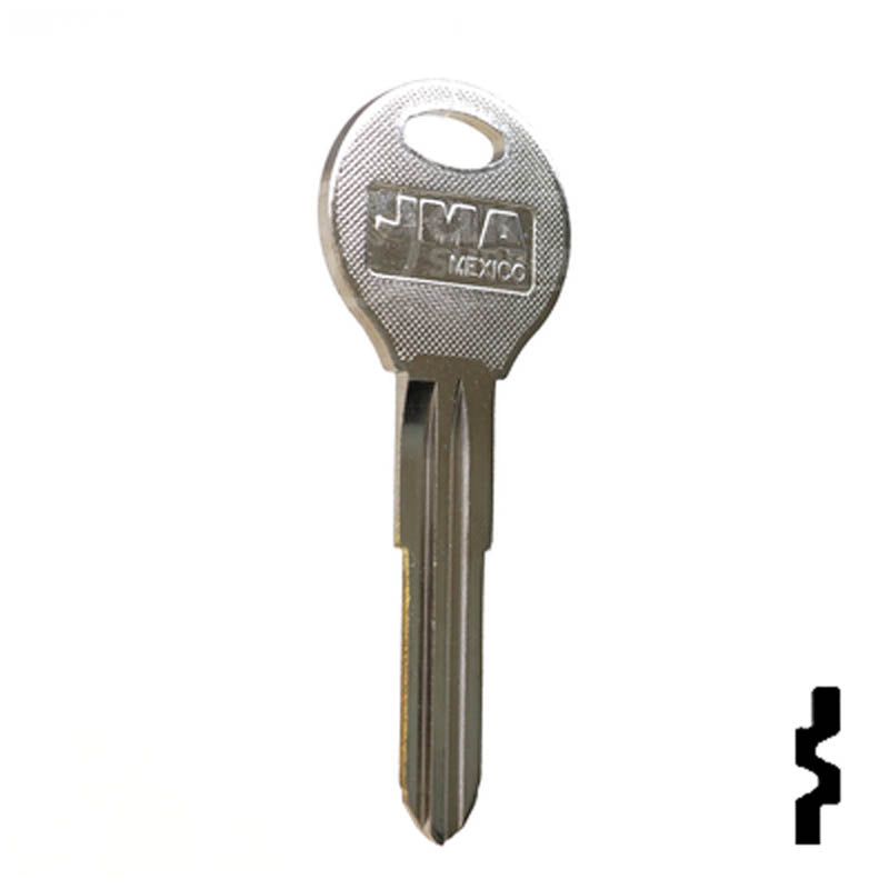 Uncut Key Blank | Mazda | X230, MZ29 Automotive Key JMA USA