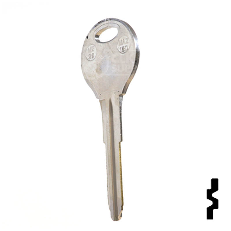 Uncut Key Blank | Mazda | X230, MZ29 Automotive Key JMA USA