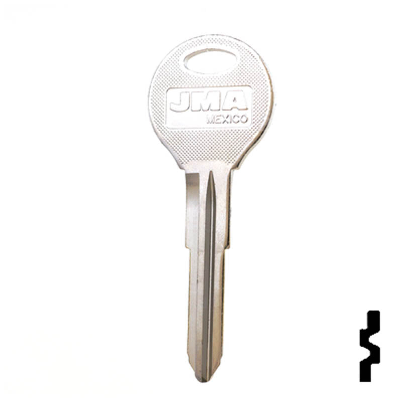 Uncut Key Blank | Mazda | X230, MZ29 Automotive Key JMA USA