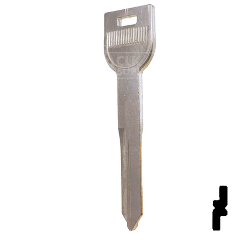 Uncut Key Blank | Mazda | X247, MZ30 Automotive Key Ilco
