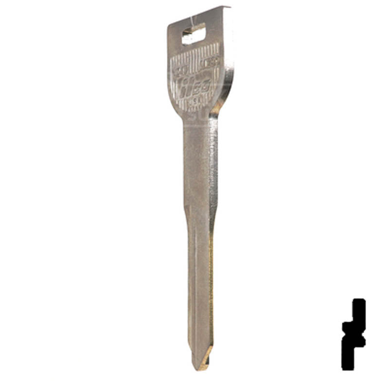 Uncut Key Blank | Mazda | X247, MZ30 Automotive Key Ilco