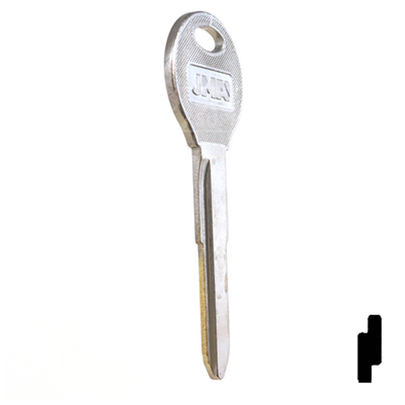 Uncut Key Blank | Mazda | X249, MZ31 Automotive Key JMA USA