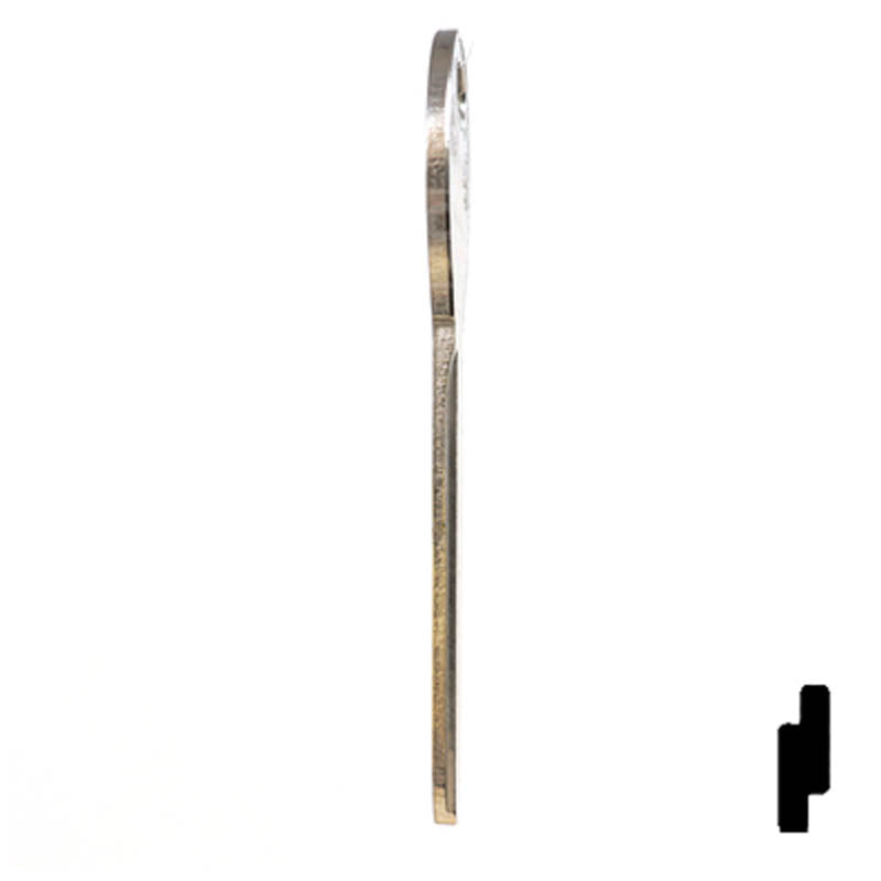 Uncut Key Blank | Mazda | X249, MZ31 Automotive Key JMA USA