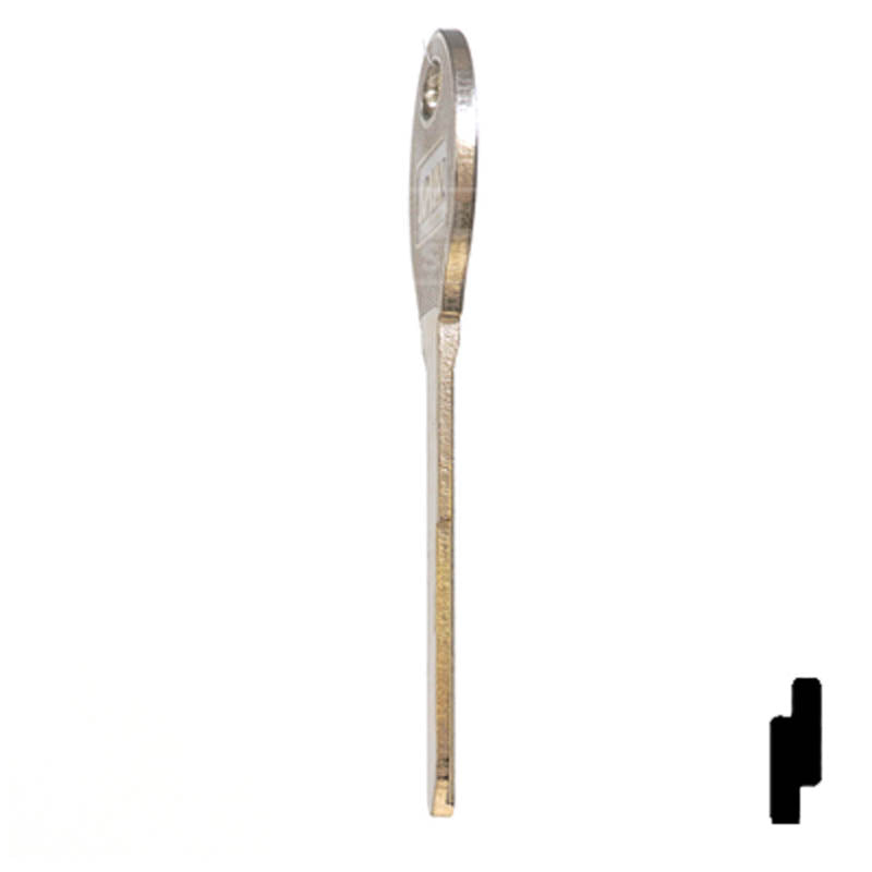 Uncut Key Blank | Mazda | X249, MZ31 Automotive Key JMA USA
