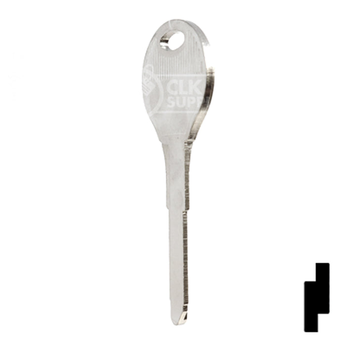 Uncut Key Blank | Mazda | X249, MZ31 Automotive Key Ilco