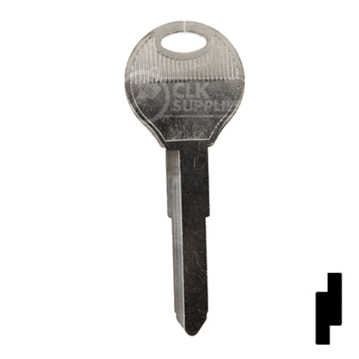 Uncut Key Blank | Mazda | X249, MZ31 Automotive Key Ilco