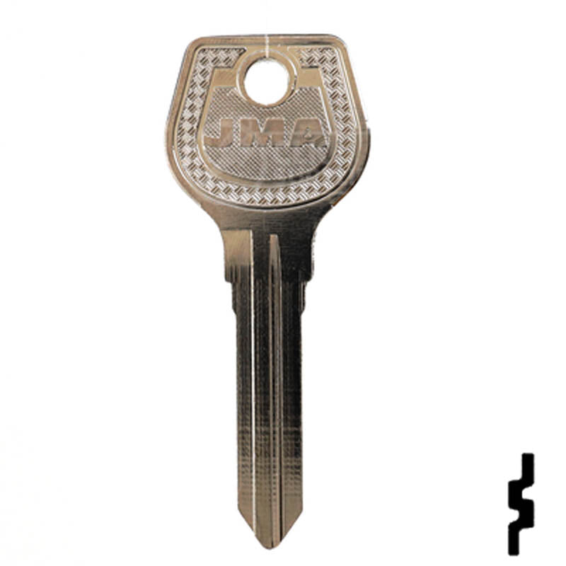 Uncut Key Blank | Mazda | X26, MZ9 Automotive Key JMA USA