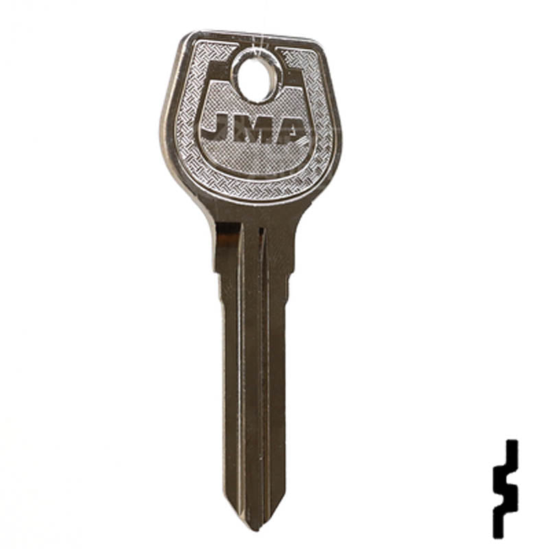 Uncut Key Blank | Mazda | X26, MZ9 Automotive Key JMA USA