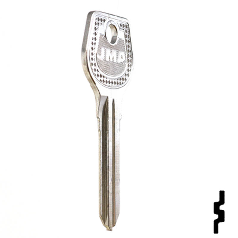Uncut Key Blank | Mazda | X26, MZ9 Automotive Key JMA USA