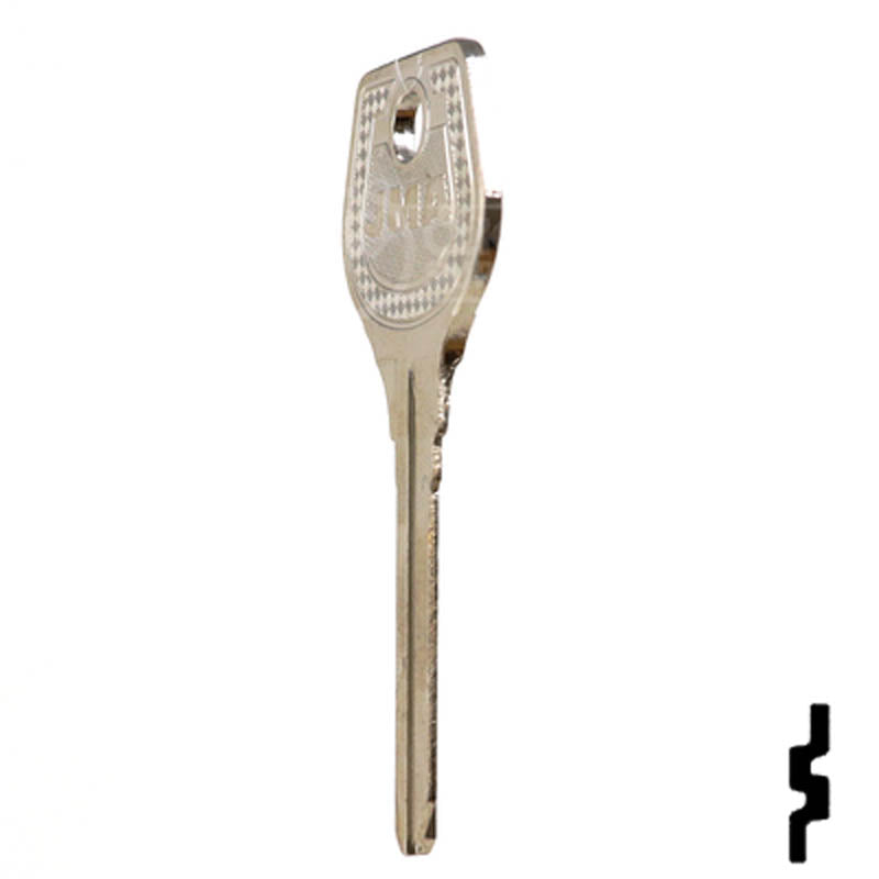 Uncut Key Blank | Mazda | X26, MZ9 Automotive Key JMA USA