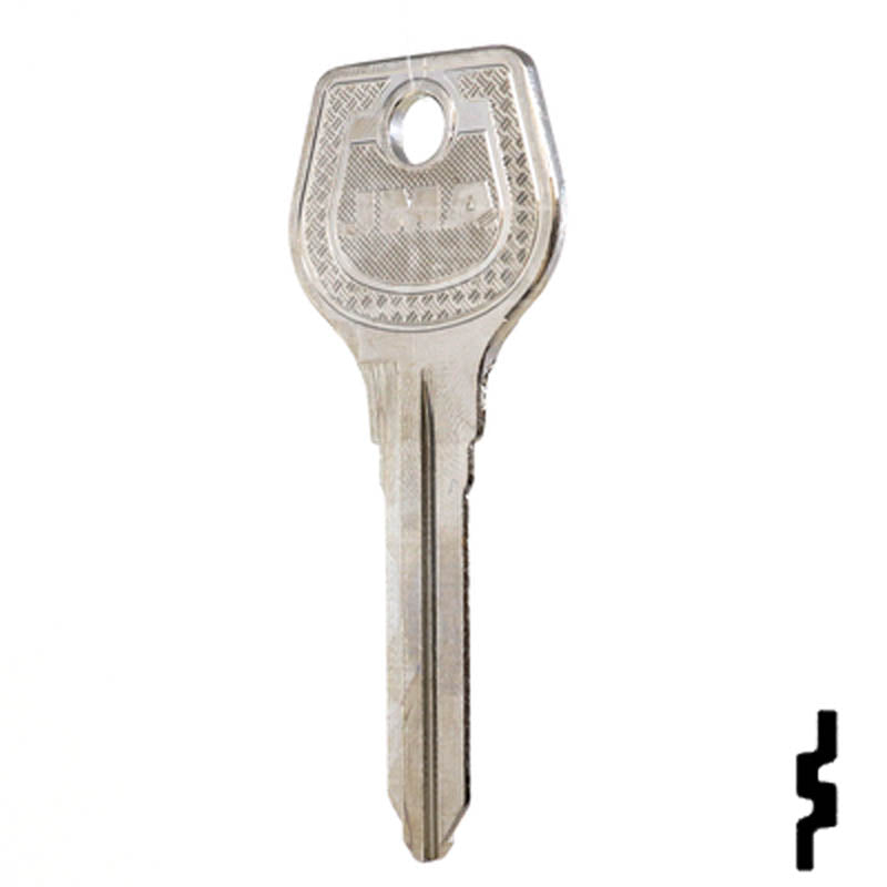 Uncut Key Blank | Mazda | X26, MZ9 Automotive Key JMA USA