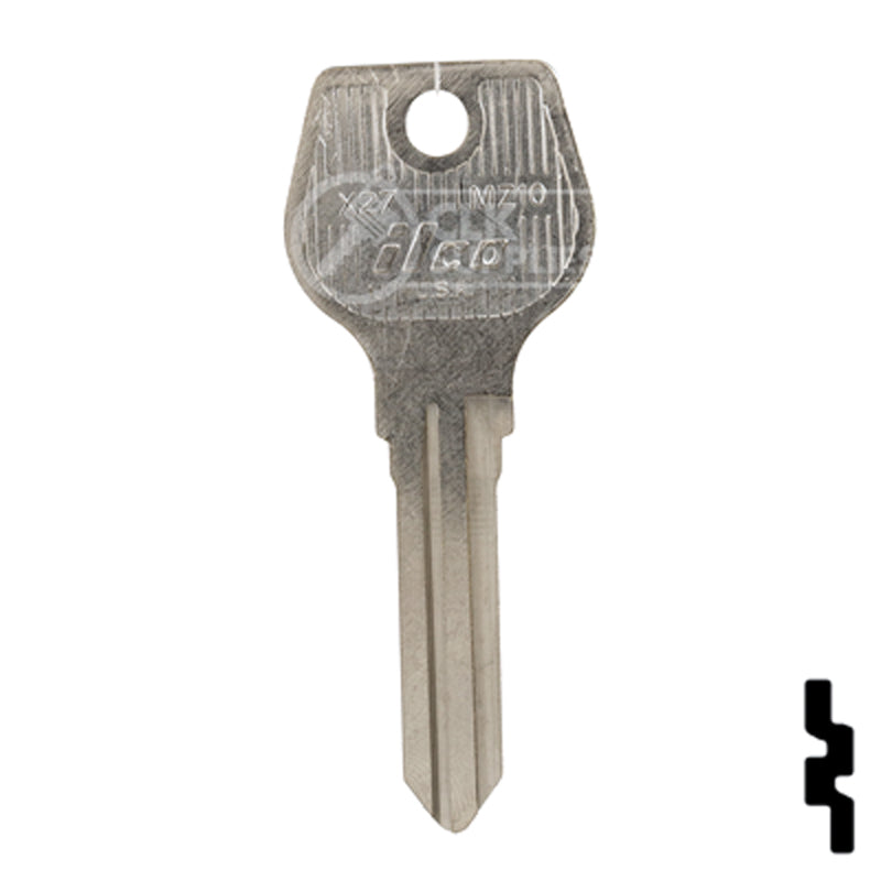 Uncut Key Blank | Mazda | X27-MZ10 Automotive Key Ilco