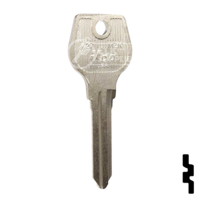 Uncut Key Blank | Mazda | X27-MZ10 Automotive Key Ilco