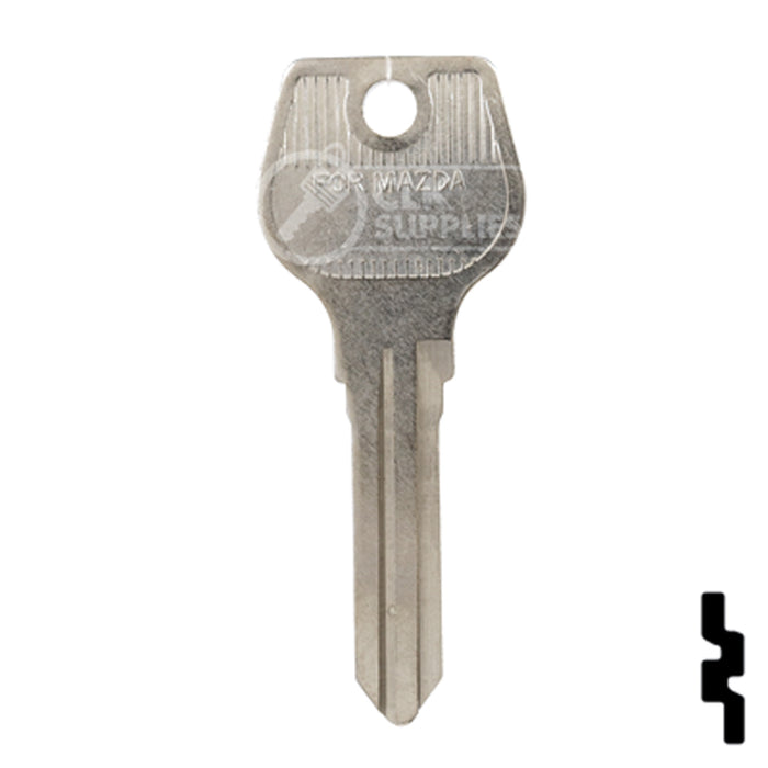Uncut Key Blank | Mazda | X27-MZ10 Automotive Key Ilco