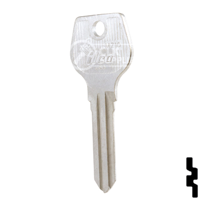 Uncut Key Blank | Mazda | X27-MZ10 Automotive Key Ilco