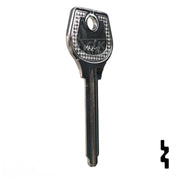 Uncut Key Blank | Mazda | X4 ( MZ4 ) Mazda Key Automotive Key JMA USA