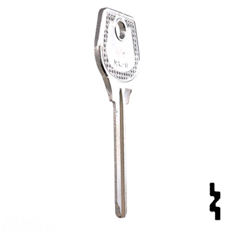 Uncut Key Blank | Mazda | X4 ( MZ4 ) Mazda Key Automotive Key JMA USA