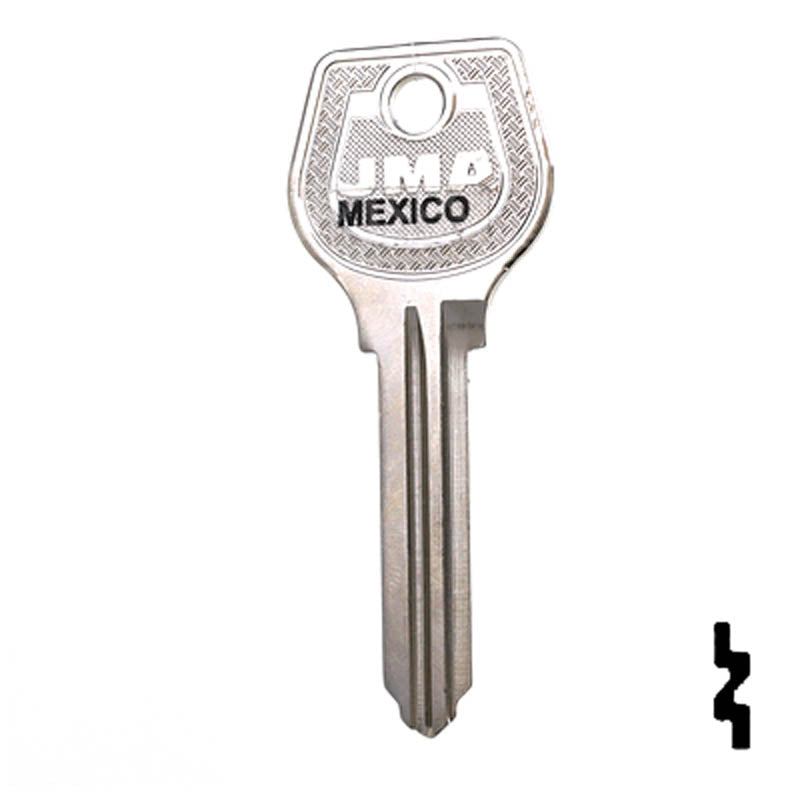 Uncut Key Blank | Mazda | X4 ( MZ4 ) Mazda Key Automotive Key JMA USA