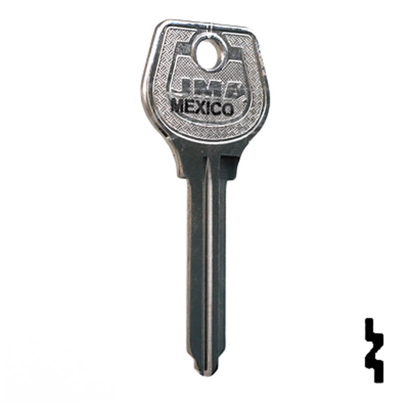 Uncut Key Blank | Mazda | X4 ( MZ4 ) Mazda Key Automotive Key JMA USA