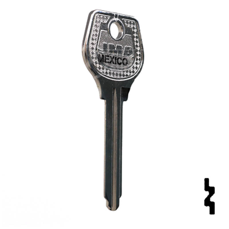 Uncut Key Blank | Mazda | X4 ( MZ4 ) Mazda Key Automotive Key JMA USA