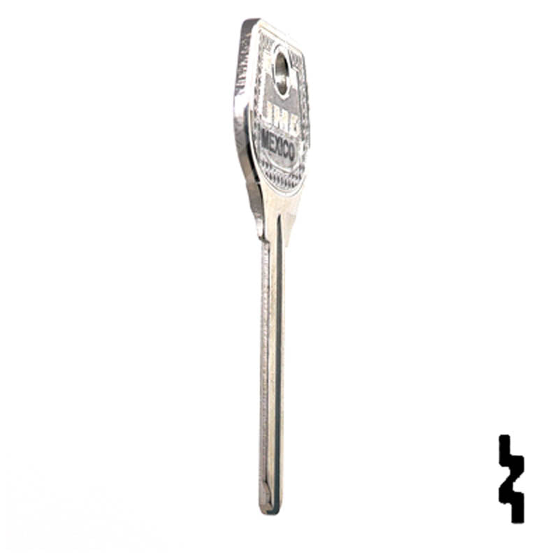 Uncut Key Blank | Mazda | X4 ( MZ4 ) Mazda Key Automotive Key JMA USA