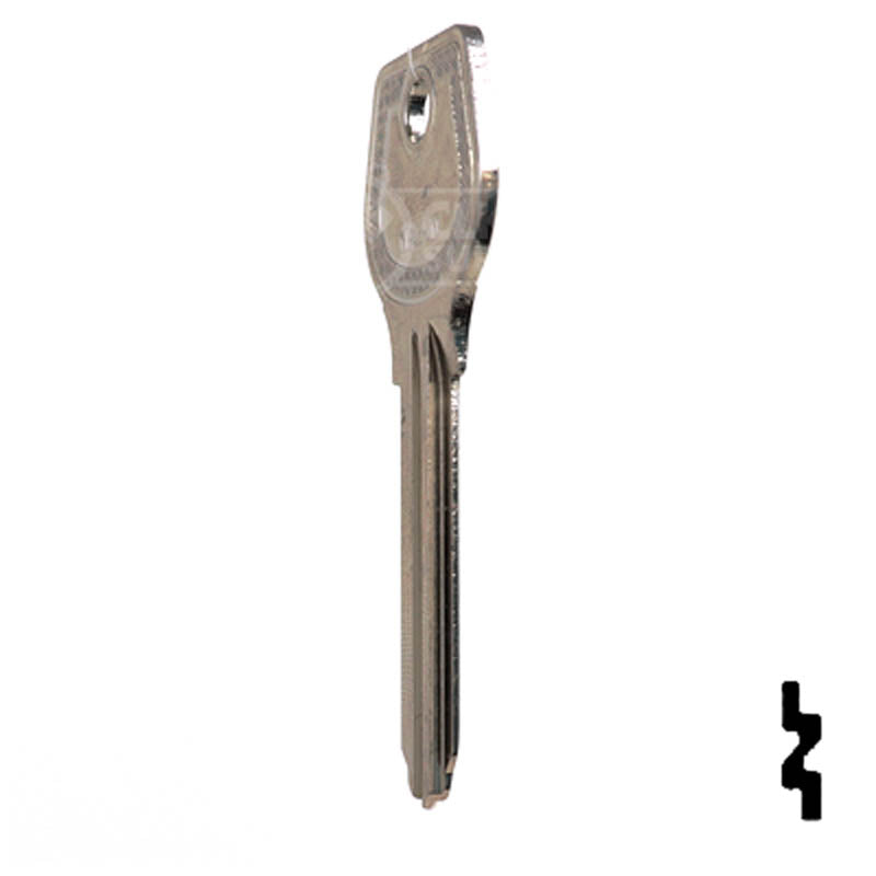 Uncut Key Blank | Mazda | X4 ( MZ4 ) Mazda Key Automotive Key JMA USA