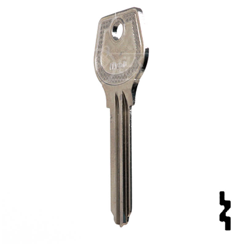 Uncut Key Blank | Mazda | X4 ( MZ4 ) Mazda Key Automotive Key JMA USA