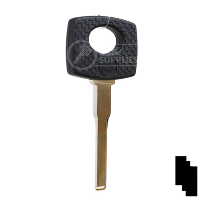 Uncut Key Blank | Mercedes Benz | HU64-P Automotive Key Ilco